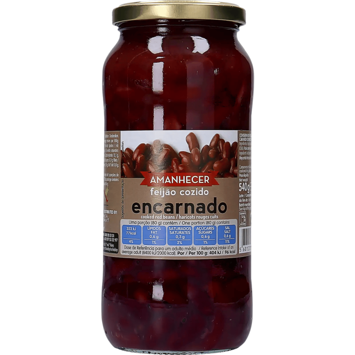 public-1764681850 Feijão Encarnado Amanhecer 540 gr - Image 1