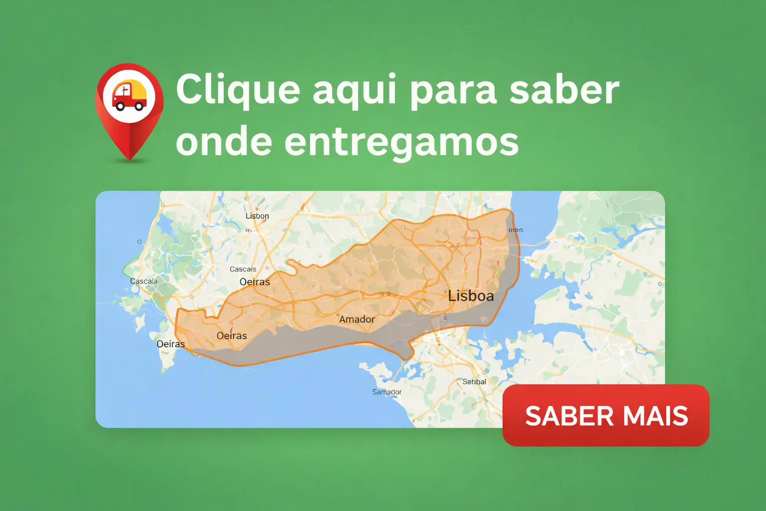ONDE FAZEMOS ENTREGAS