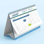 Calendário de Mesa