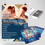 Kit de Publicidade: Cartão, Cartaz e Panfleto