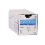 Agulhas com Sutura de Polipropileno 7/0-3/8 Lanc 12mm, 45cm