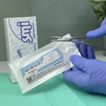 Agulhas com Sutura de Seda 4/0-3/8 Lanc 19mm, 75cm - Image 2