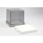 Broqueiro Branco de Tampa Alta com 25 Furos