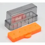 Broqueiro Laranja com 5 Furos