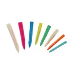 Cunhas de Madeira Laranja (100uni.)