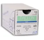 Agulhas com Sutura de Nylon 6/0-3/8 Lanc 16mm, 75cm