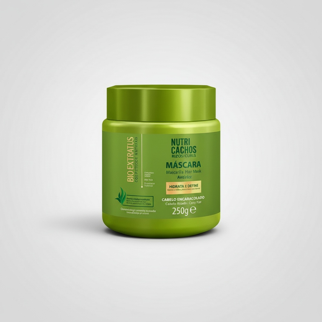 BE_80122_processed Máscara Nutri Cachos 250g - Bio Extratus - Image 1