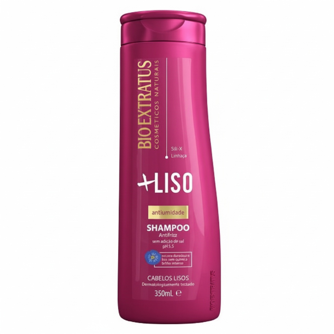 BE_8060_processed Shampoo Mais Liso 350ml - Bio Extratus - Image 1