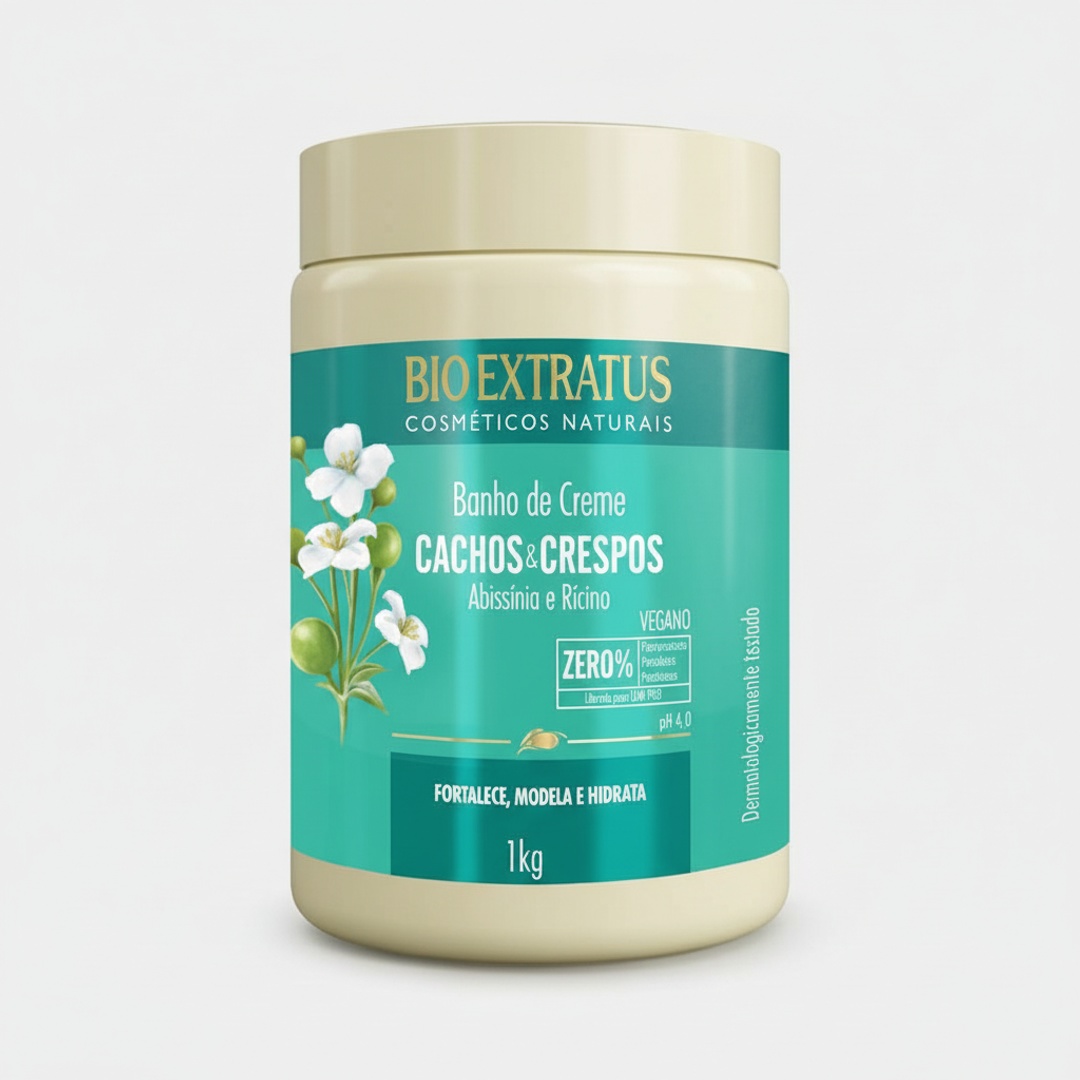 BE_81877_processed Máscara Cachos e Crespos 1 Kg - Bio Extratus - Image 1