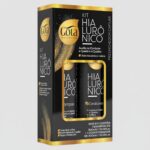 Kit Shampoo+Condicionador Preenchedor Hialurônico Gota Dourada