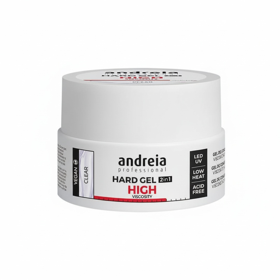 HG_0BGHVC22_processed Hard Gel High Viscosity Clear 22g - Andreia Professional - Image 1