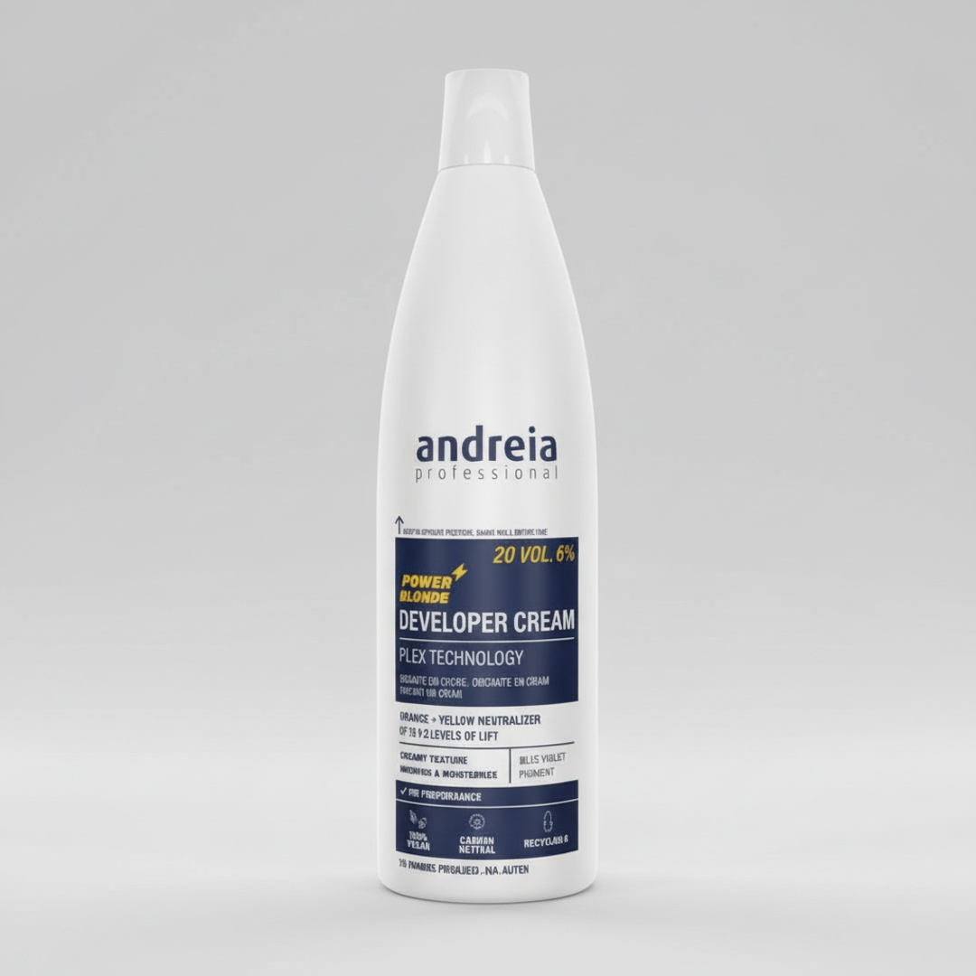 HG_7COD002_processed Andreia Oxidante Vegan Power Blonde em Creme 20vol 1L - Image 1