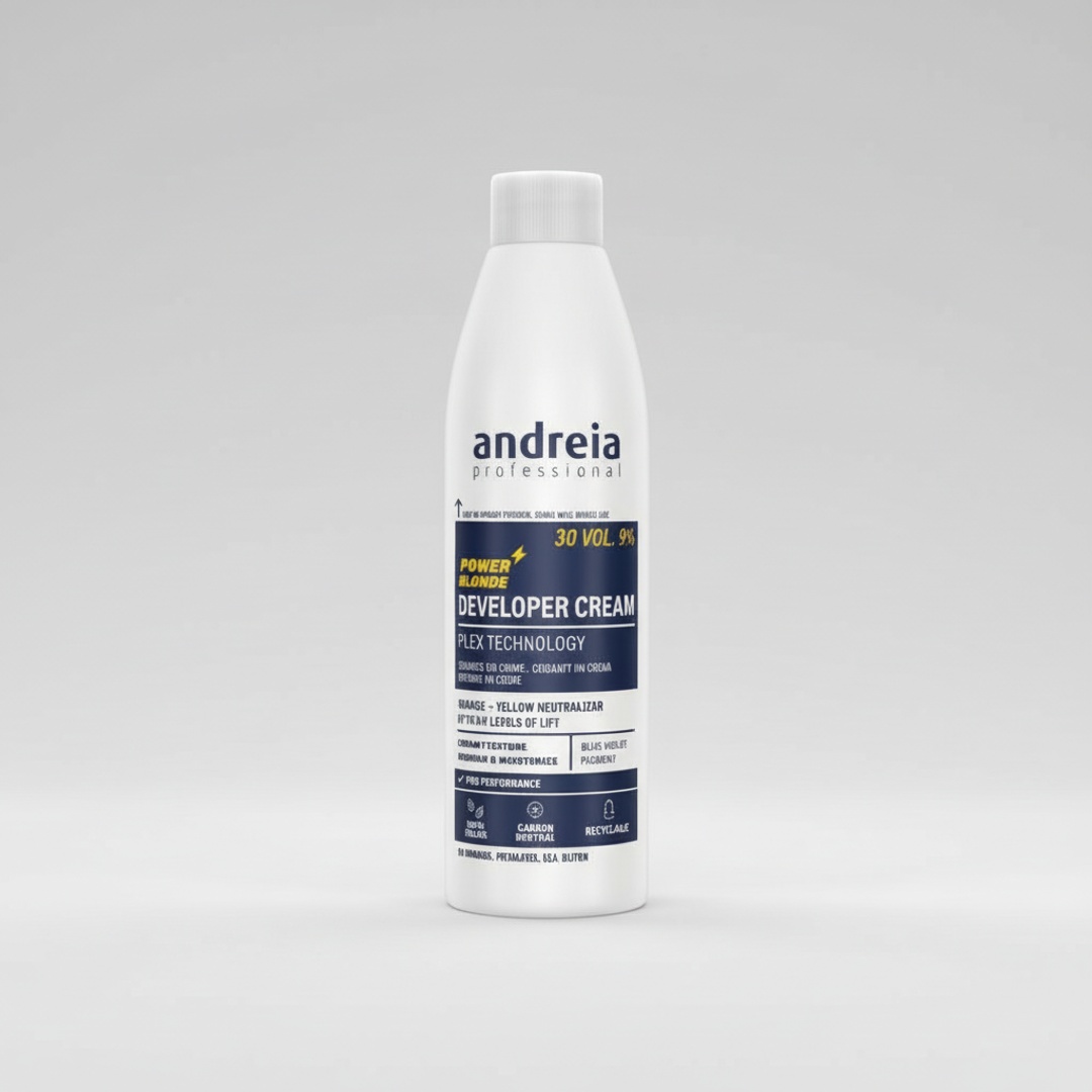 HG_7COD017_processed Andreia Power Blonde Oxidante Em Creme 30Vol 200ml - Image 1