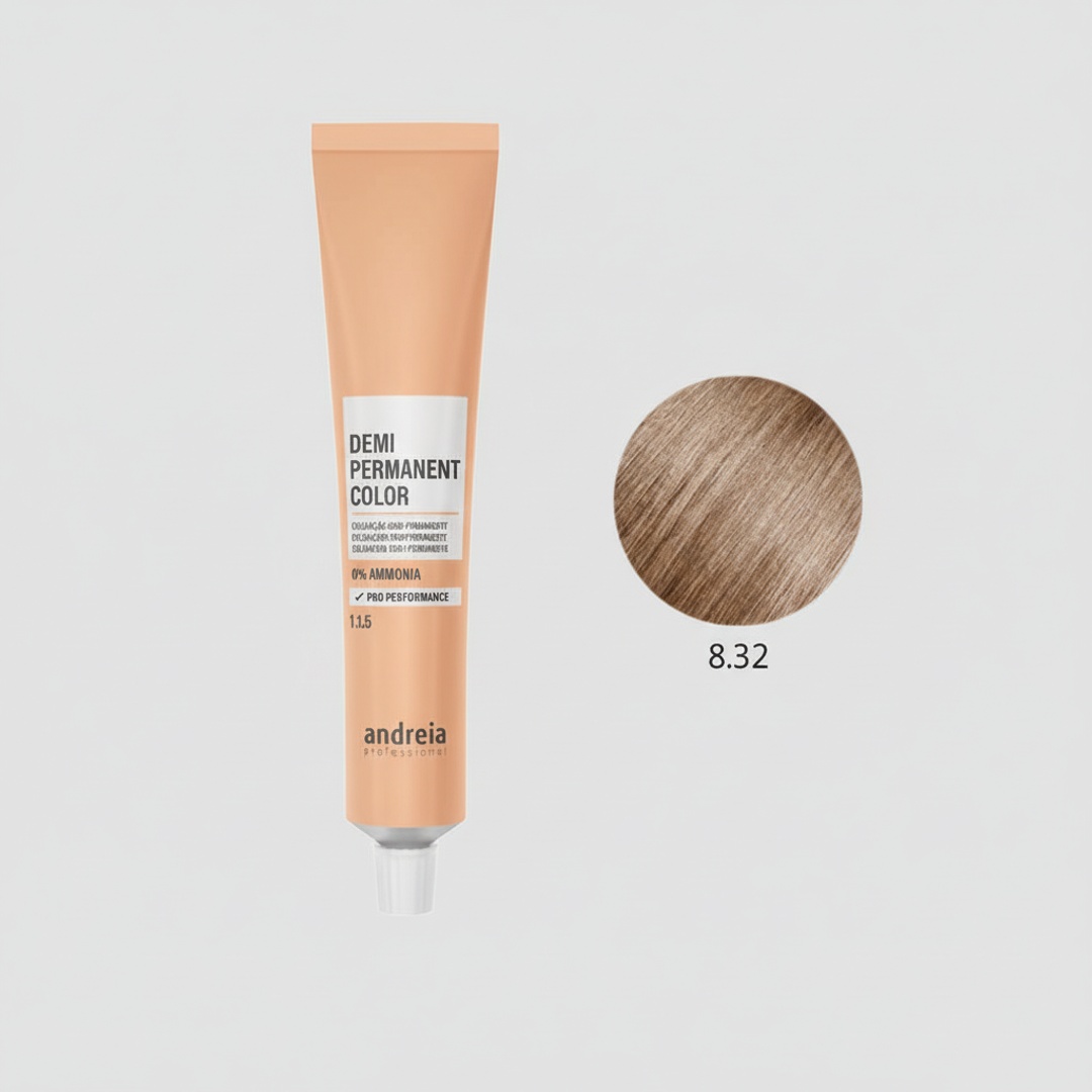 HG_7COS020_processed Andreia Coloração Demi Permanente 8.32 100ml - Image 1