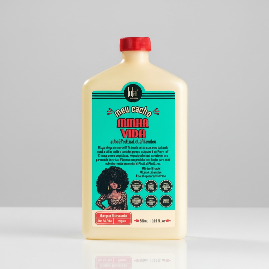 LL_9003_processed Shampoo Meu Cacho Minha Vida 500ml - Lola Cosmetics - Image 1