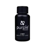 2 Way - Base & Top Coat Purple Recarga 50ml