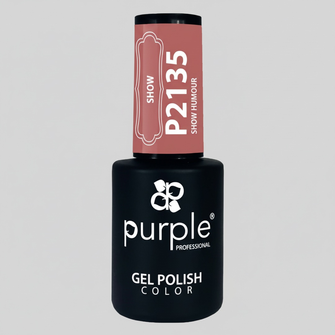 PP_P2135_processed Purple Gel Polish Show Humour 10ml - Image 1