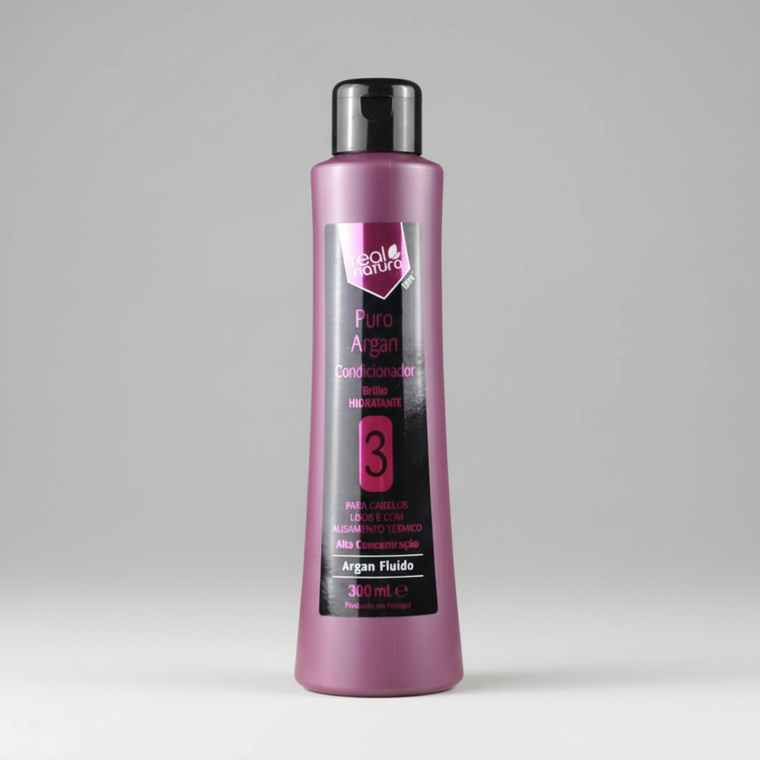RN_1402_processed Condicionador Sem Sal Puro Argan 300ml Real Natura - Image 1