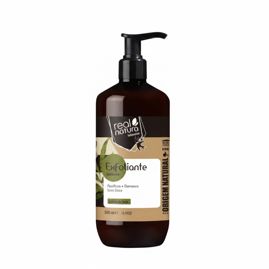 RN_2602_processed Esfoliante Corporal Pêssego Real Natura 500ml - Image 1