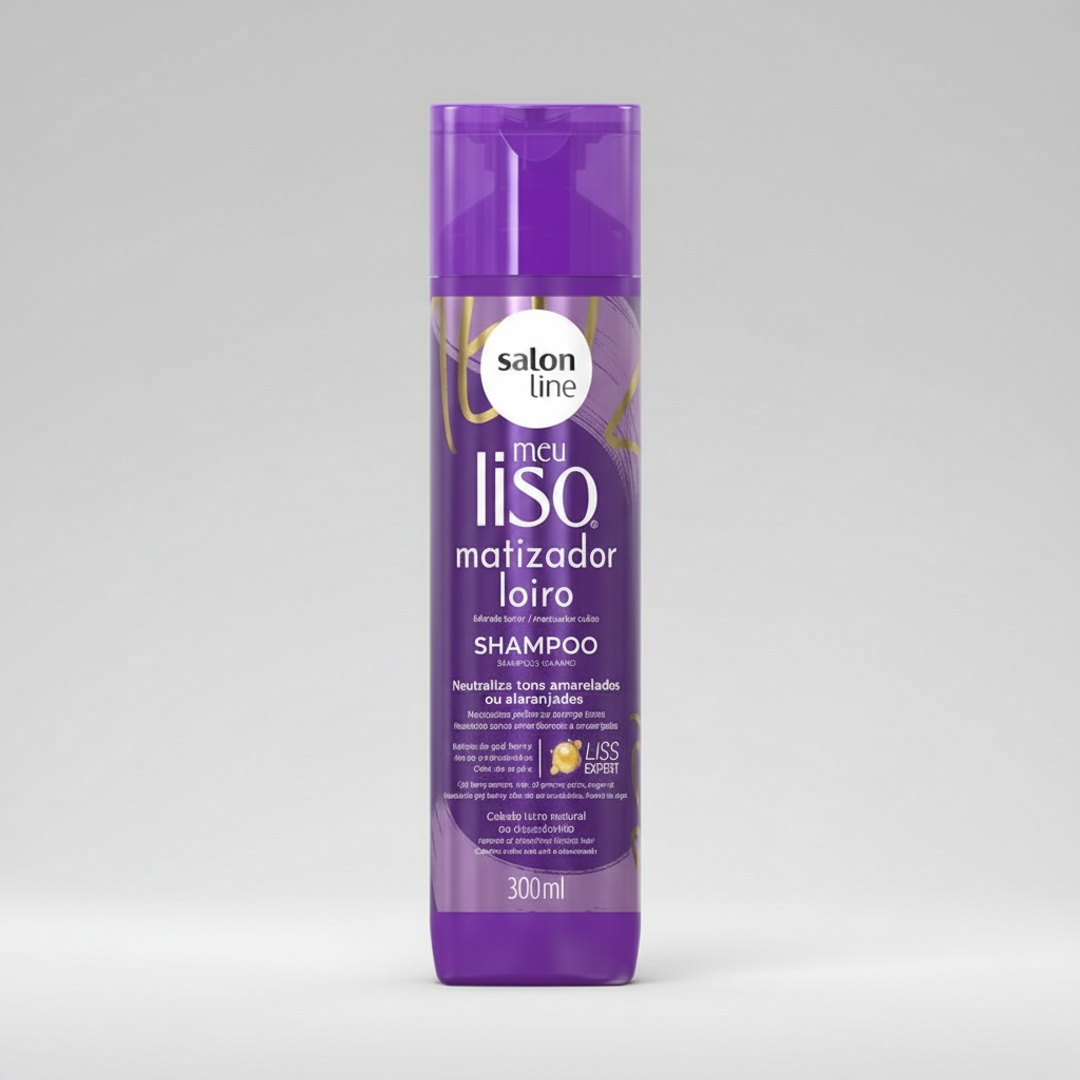 SL_0231_processed Shampoo Meu Liso Matizador 300ml Salon Line - Image 1