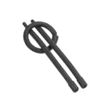 Bigoudi Circular 10mm - Dompel