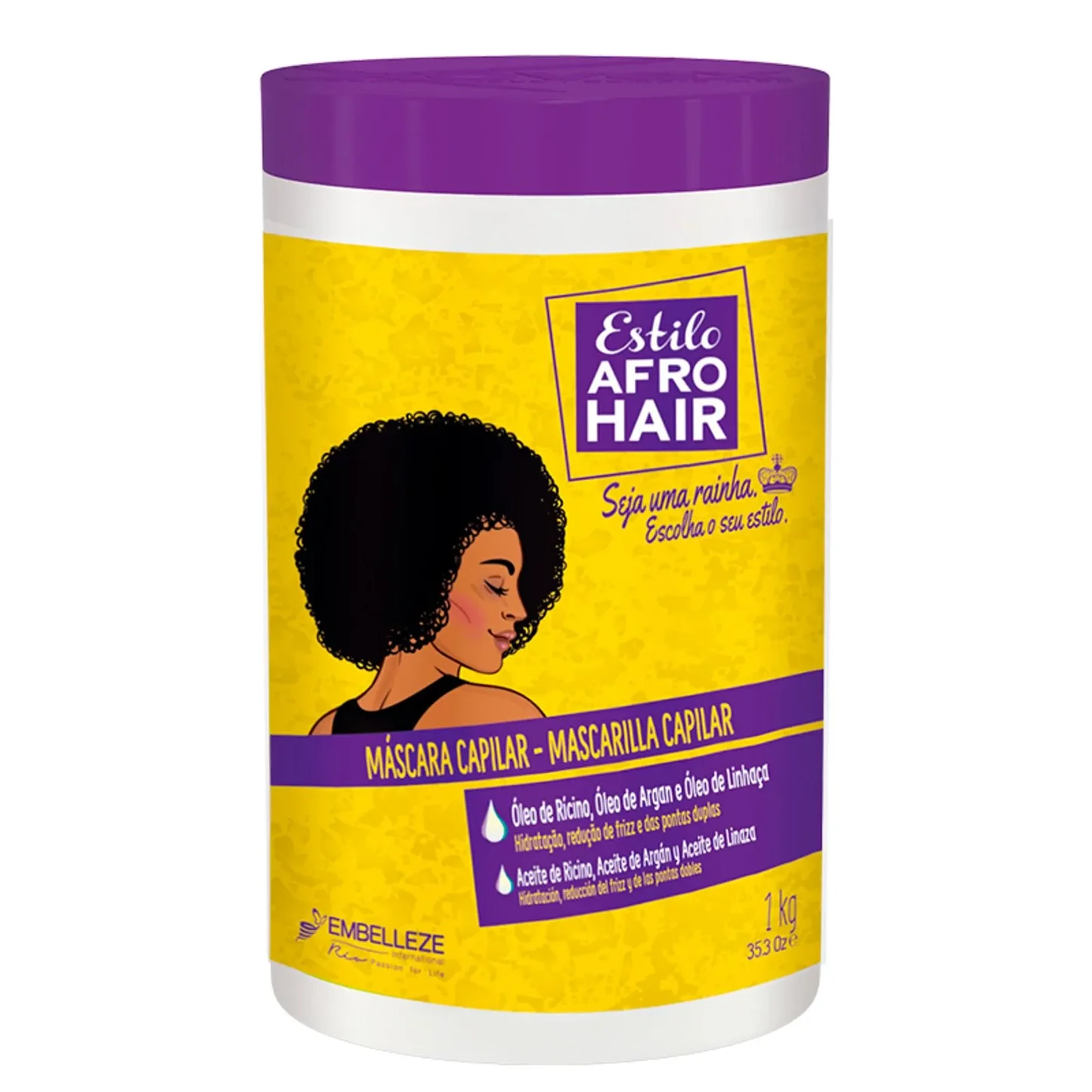 custom-E_6860 Novex Afrohair Máscara 1kg - Embelleze - Image 1