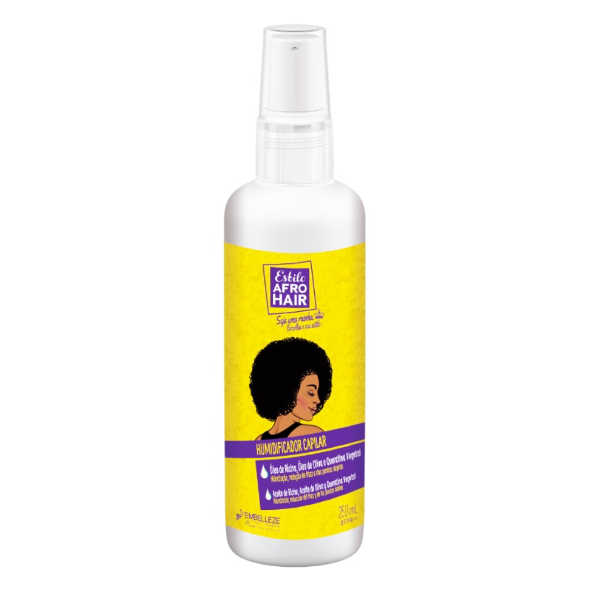 custom-E_6901 Umidificador Afrohair 250ml - Embelleze - Image 1