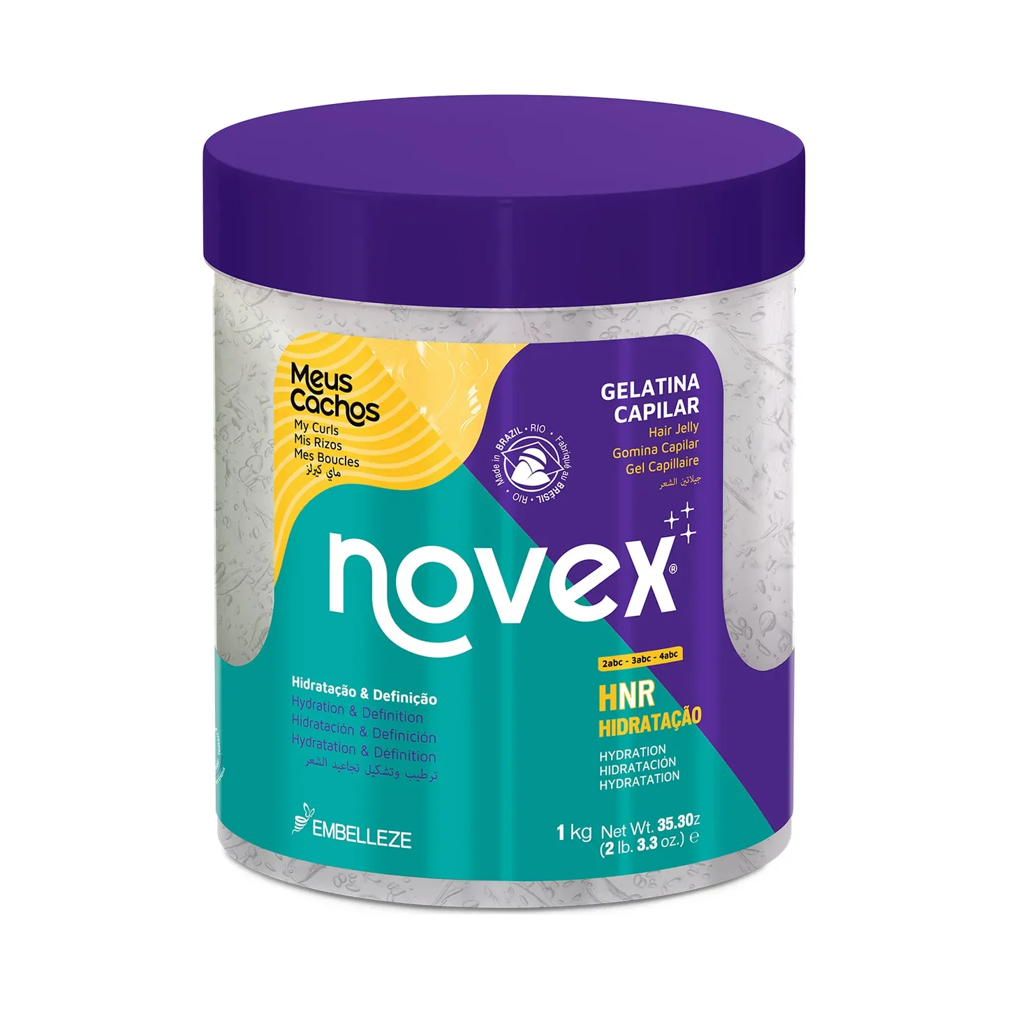 custom-E_8011 Novex Meus Cachos Gelatina 1kg - Embelleze - Image 1