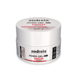 Hard Gel Glitter Soft White 22gr - Andreia Professional