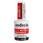 One Bottle Builder Gel Glitter Soft White 10.5ml Andreia