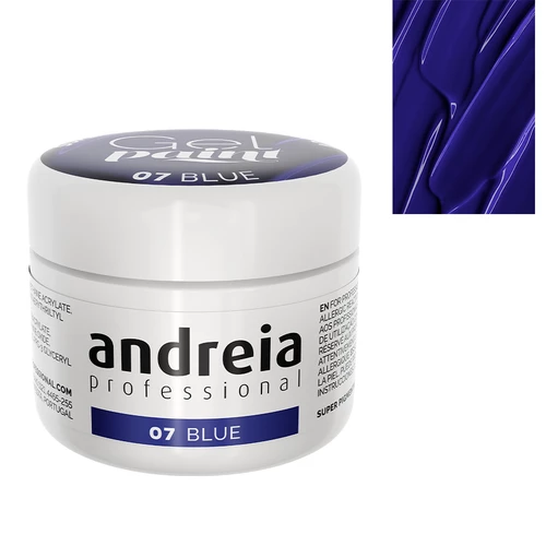 custom-HG_1AGP007 Gel Paint 07 Blue 4ml - Andreia Professional - Image 1