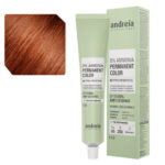Andreia Coloração Perman 0% Amon 6.45 Louro Escuro Cobre Vermelho