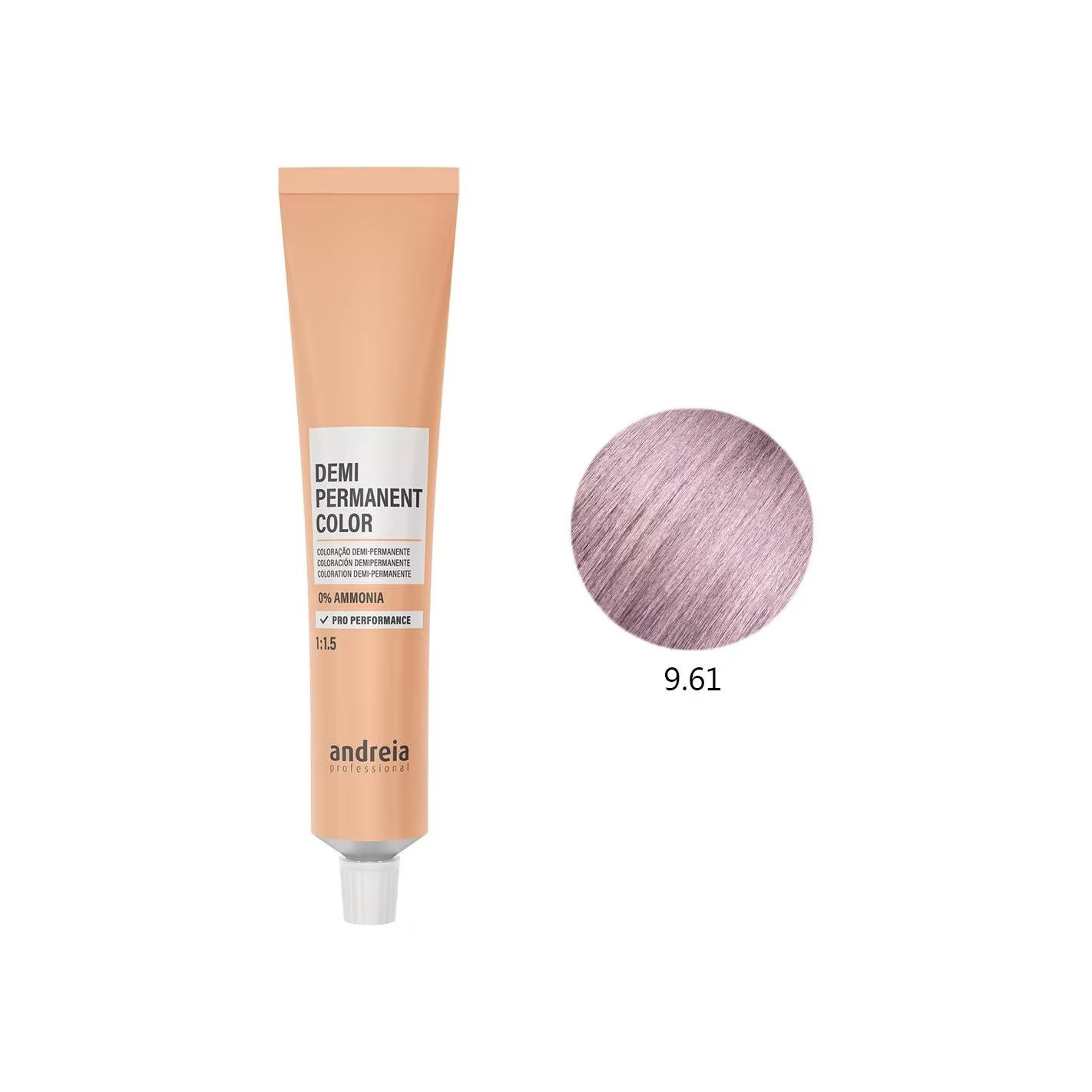 custom-HG_7COS031 Andreia Professional Coloração Demi Permanente 100ml 9.61 - Image 1