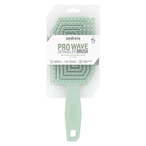 custom-HG_7HB002 Escova Andreia Pro Wave Detangler Brush Verde - Image 1