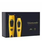Combo JRL Lamborghini Diamante Hair Clipper & Trimmer Amarelo