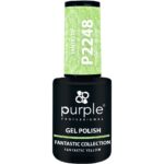 Purple Gel Polish Fantastic Yellow 10ml