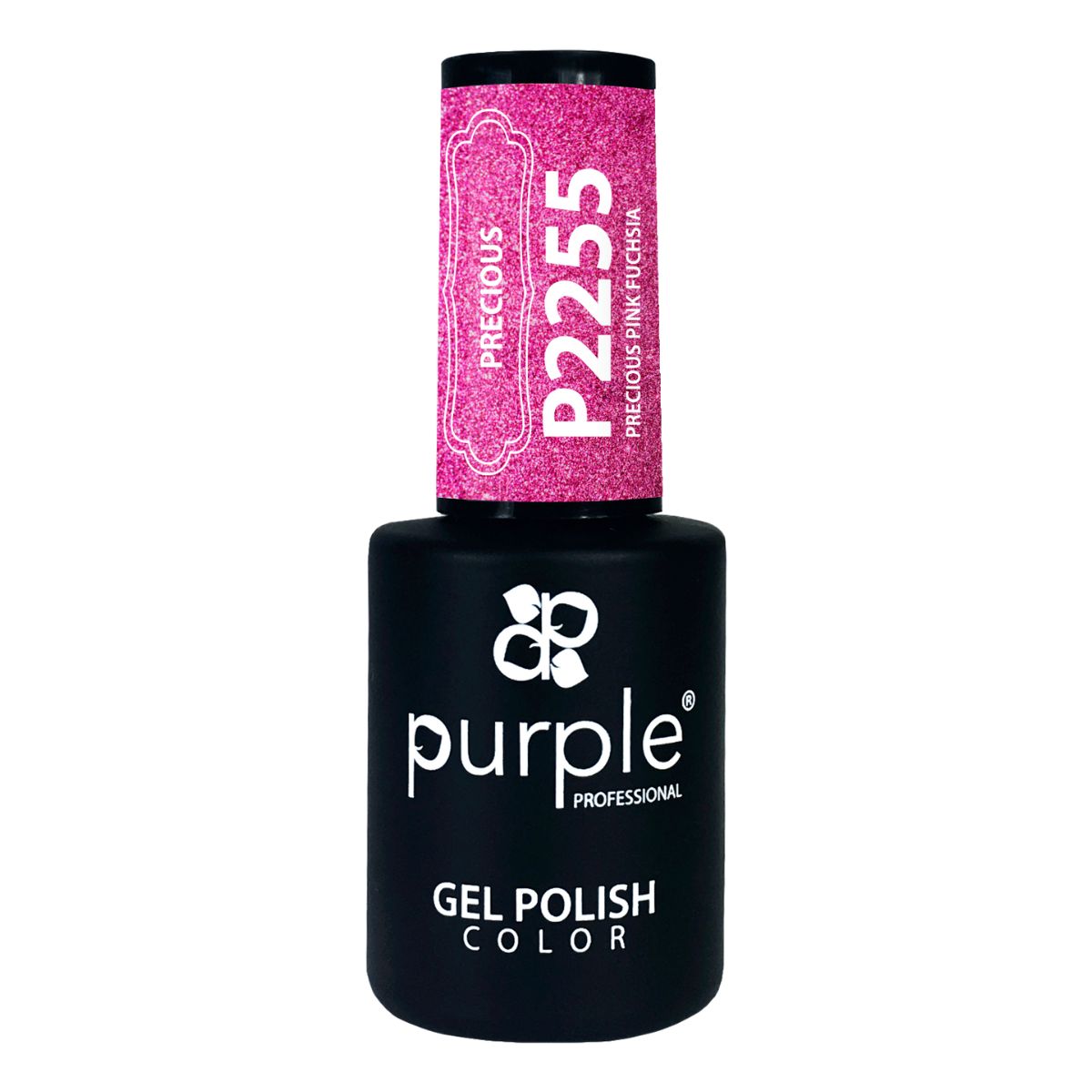 custom-PP_P2255 Purple Gel Polish Precious Pink Fuchsia 10ml - Image 1