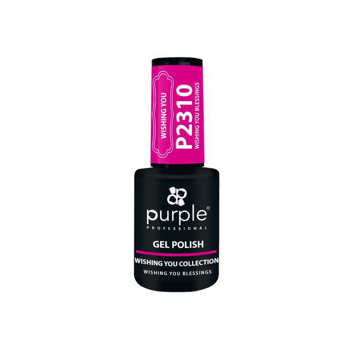 custom-PP_P2310 Purple Gel Polish Wishing You Blessings 10ml - Image 1