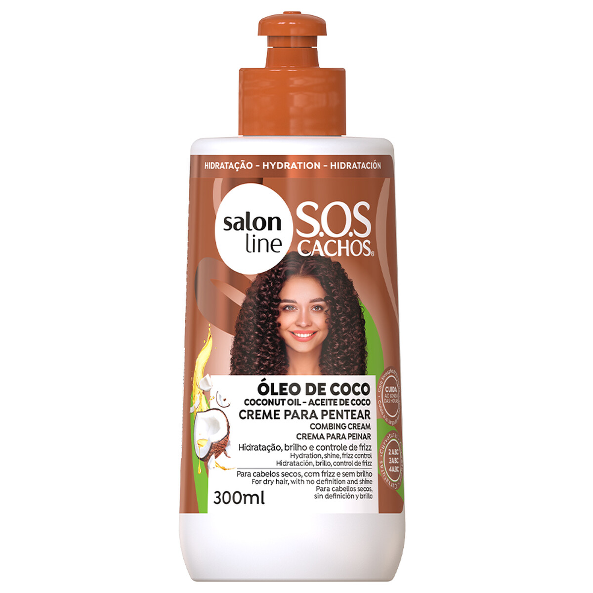 custom-SL_0023 Creme de Pentear Coco Tratamento Profundo 300ml Salon Line - Image 1