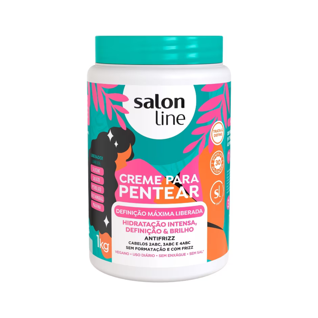 custom-SL_0060 Creme de Pentear Definição Máxima 1kg Salon Line - Image 1