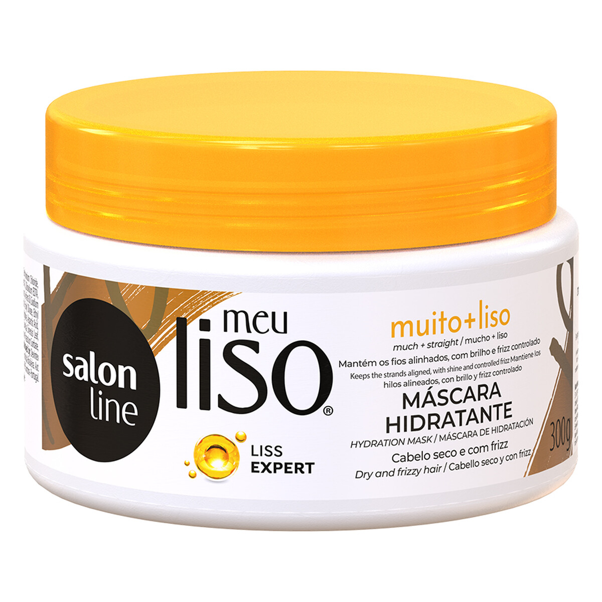 custom-SL_0083 Máscara Meu Liso Muito + Liso 300g Salon Line - Image 1