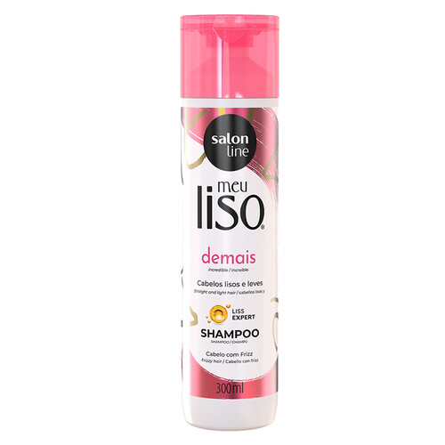 custom-SL_0091 Shampoo Meu Liso Demais 300ml Salon Line - Image 1