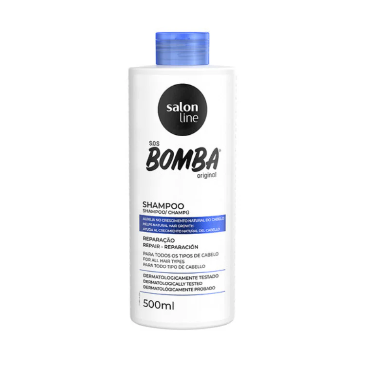 custom-SL_0136 Shampoo SOS Bomba Original 500ml Salon Line - Image 1